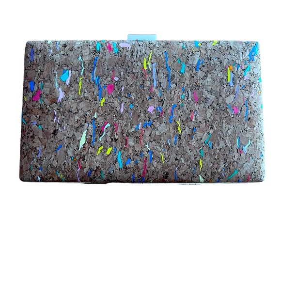 NWT Nordstroms Multi Color Cork Bag - Picture 2 of 6